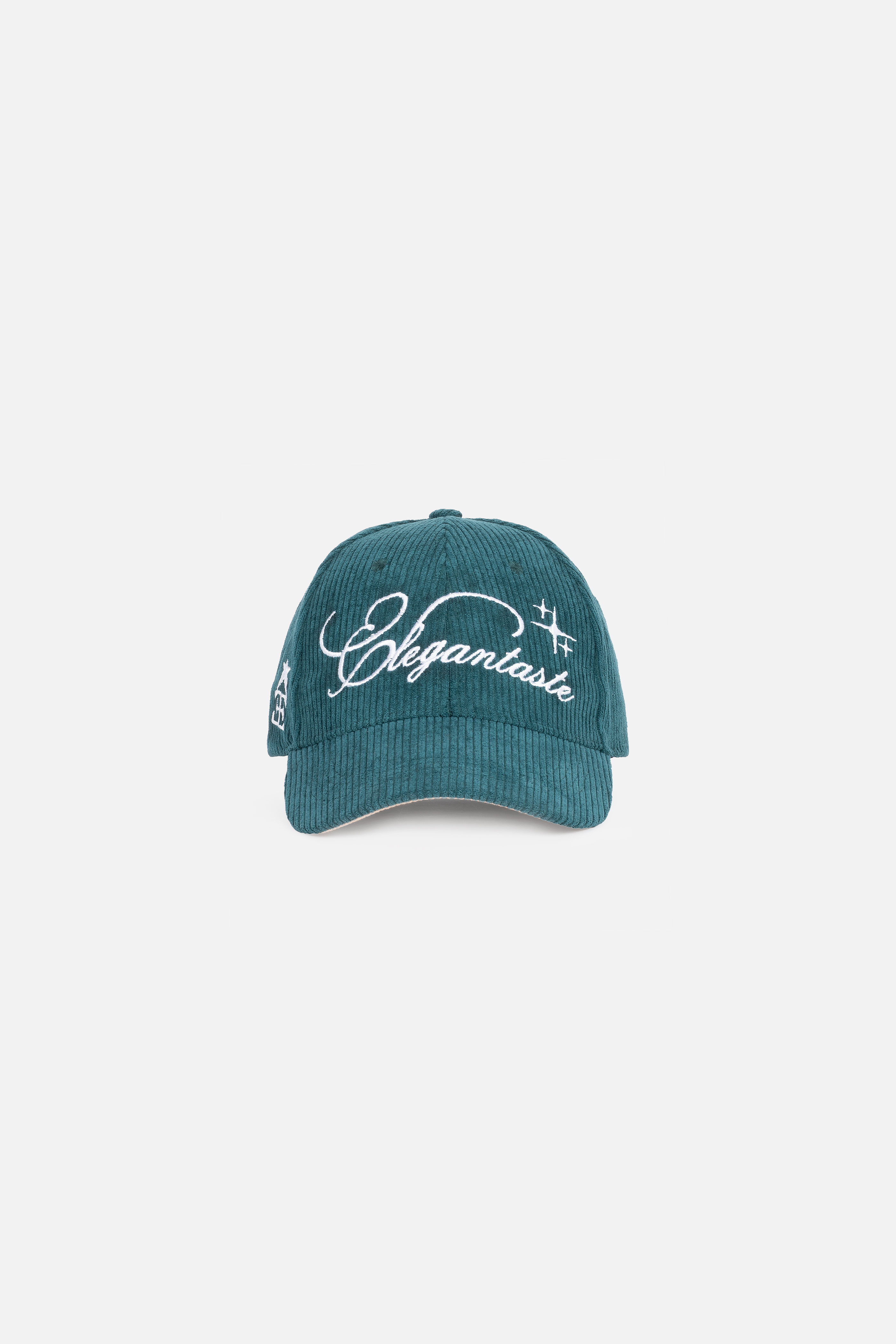 Signature Corduroy Velvet Baseball Hat - Turquoise